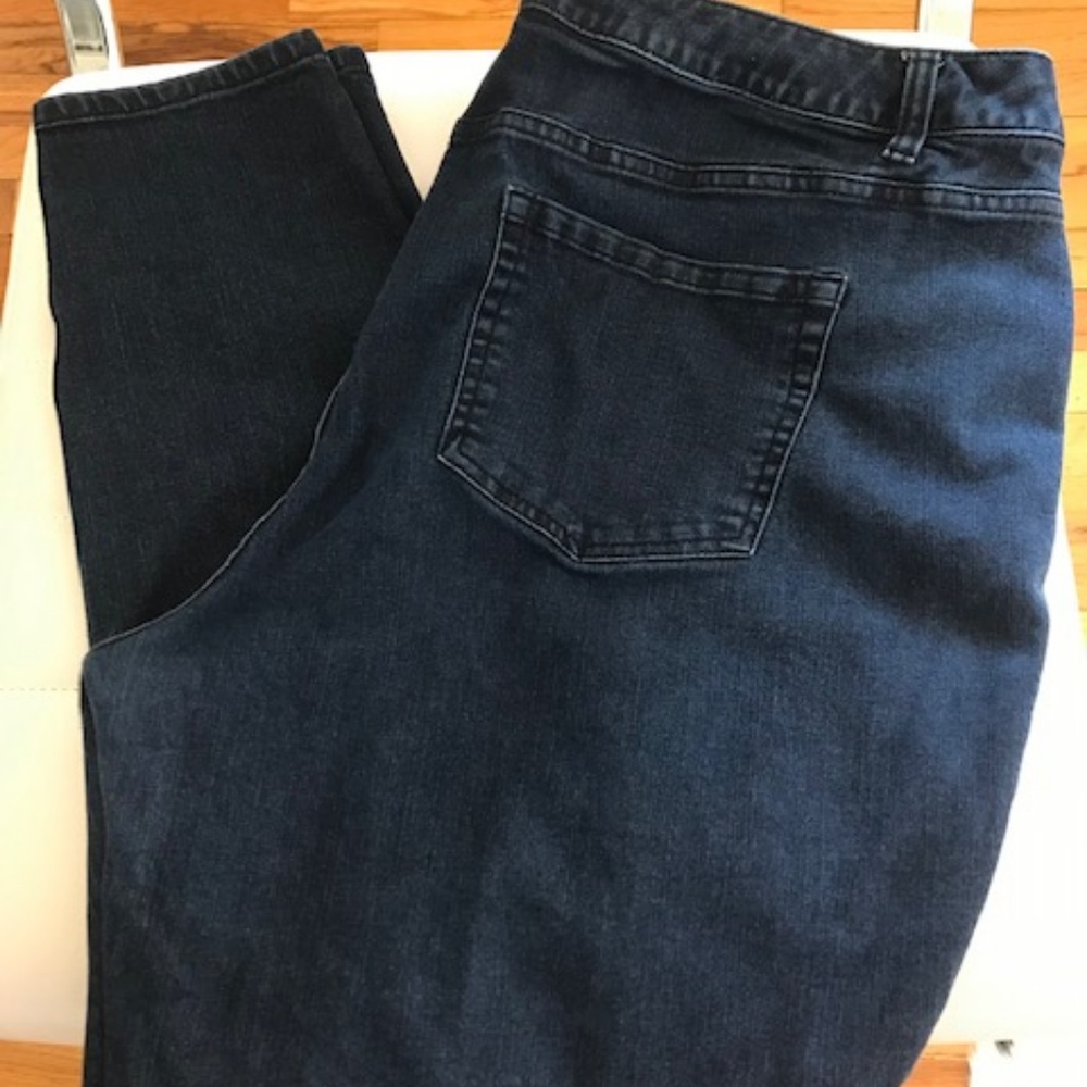 Lane Bryant Plus Size 24 Med/Dark Skinny Jean